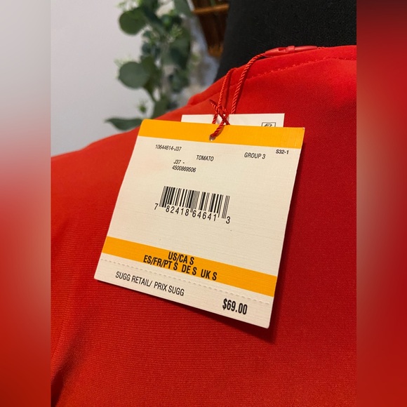 Anne Klein Faux Wrap Shirt - Picture 4 of 6